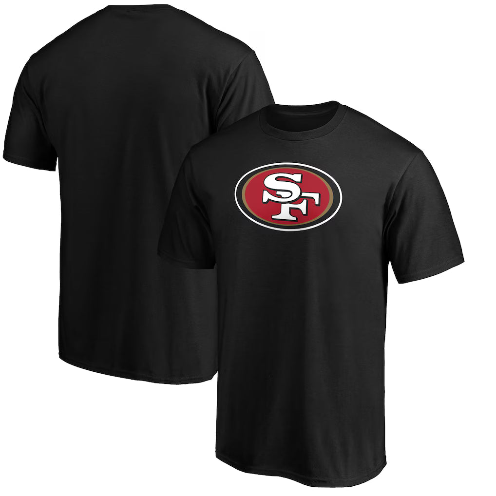 San Francisco 49ers Fanatics Primary Logo T-Shirt - Black