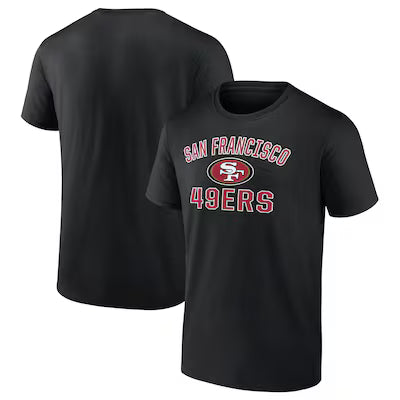 San Francisco 49ers Fanatics Victory Arch T-Shirt - Black