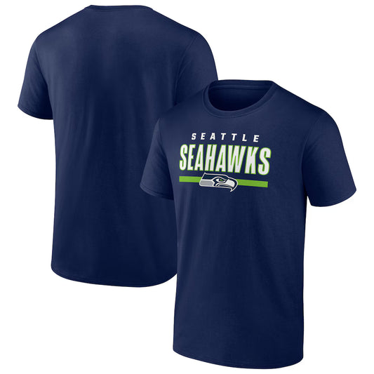 Seattle Seahawks Speed & Agility T-Shirt - College Navy