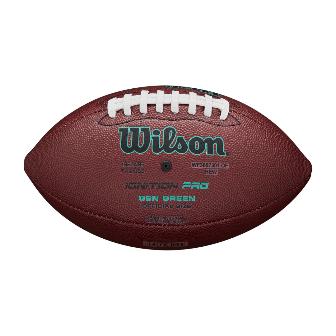 WILSON NFL OVOIDE IGNITION GEN FOOTBALL CAFE/VERDE YOUTH