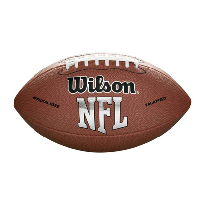 WILSON NFL MVP FOOTBALL BROWN OFFICIAL SIZE