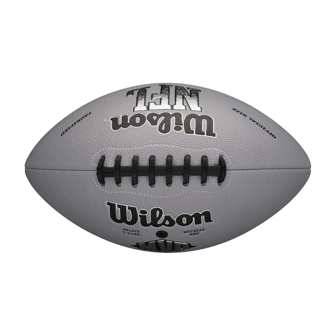 WILSON NFL MVP FOOTBALL GRAY OFFICIAL SIZE