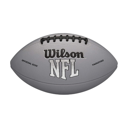 WILSON NFL MVP FOOTBALL GRAY OFFICIAL SIZE