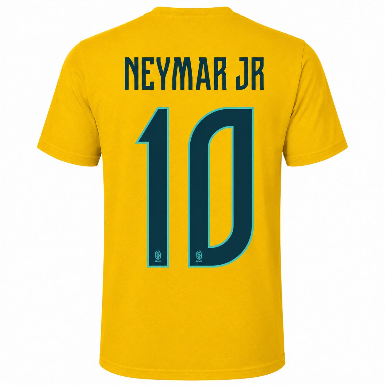 Brasil Neymar Jr World Cup 2026 T-Shirt - Yellow