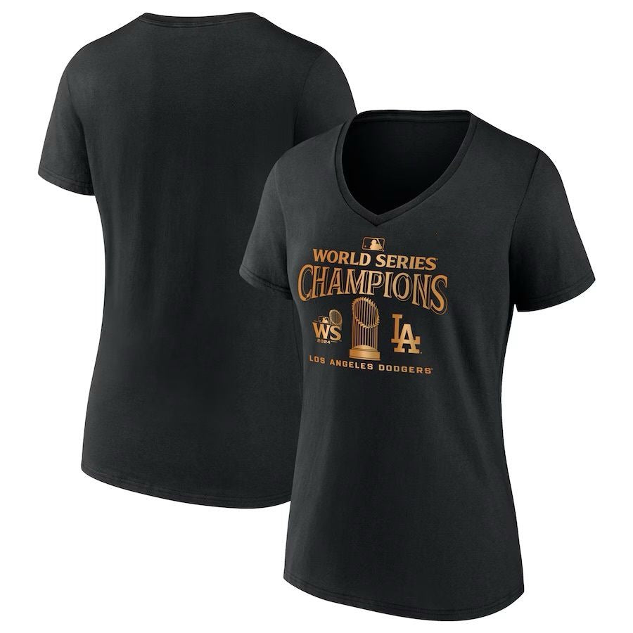 T shirt Mlb Dodgers World Series Champions Mujer