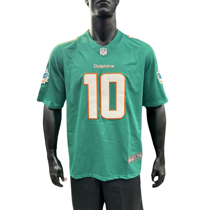 NIKE ELITE JERSEY NFL DOLPHINS HILL # 10 TEAM COLOR