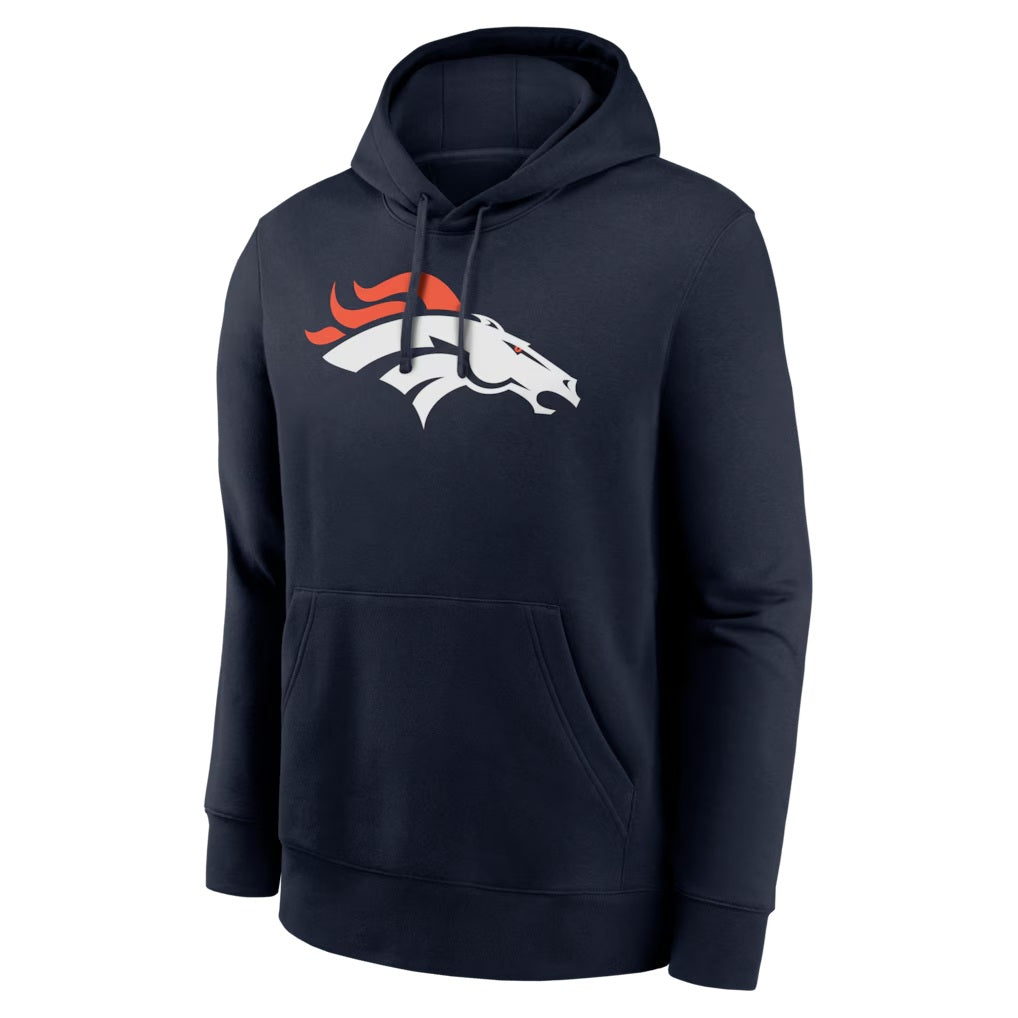 Denver Broncos Primary Team Logo Hoodie - Navy