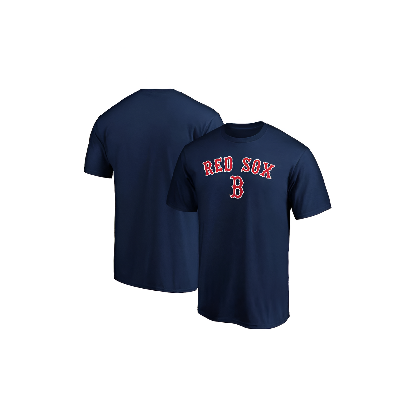 T-SHIRT MLB RED SOX NEXT LEVEL TEAM NAME LOGO - NAVY BLUE