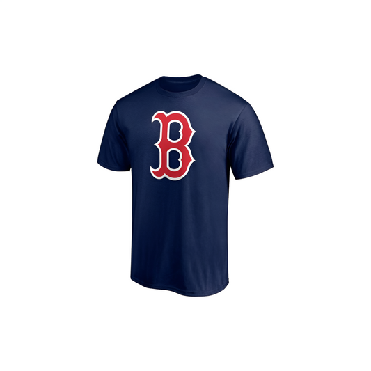 T-SHIRT RED SOX NEXT LEVEL BIG LOGO - NAVY BLUE