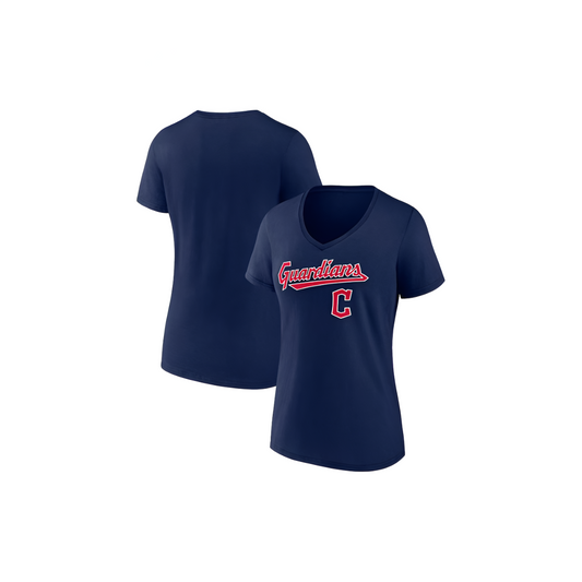 T-SHIRT WOMEN MLB GUARDIANS NEXT LEVEL PRIMARY LOGO - NAVY