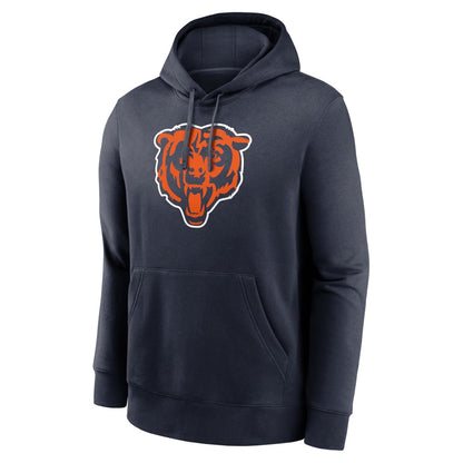 Caleb Williams Chicago Bears Name & Number Fleece Hoodie - Navy