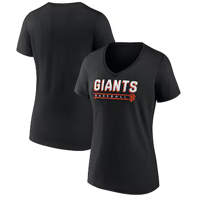 San Francisco Giants Women T-Shirt - Black